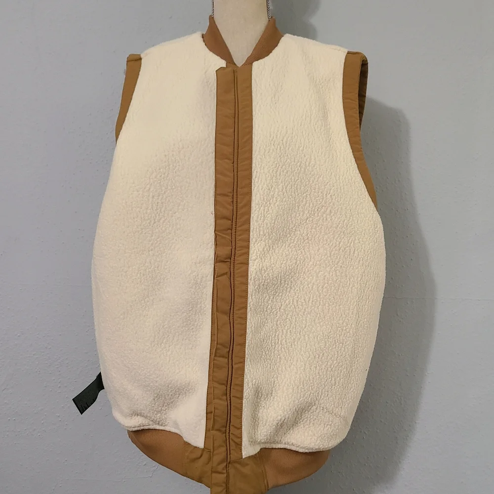 The North Face Cuchillo Quilted Insulated Men's Vest in Utility Brown Size Large